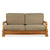 Nilkamal Melbourne 3 Seater Sofa (Wenge)