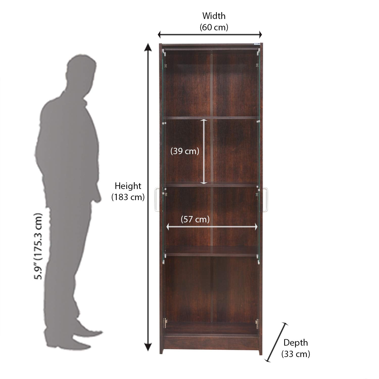 Nilkamal Minerva Book Case