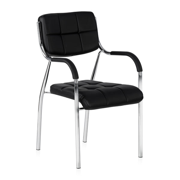 Nilkamal Indus Visitor Chair (Black) Nilkamal Furniture
