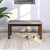 Nilkamal Nicole 4 Seater Dining Bench (Antique Cherry)