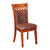 Nilkamal Saphire Dining Chair (Chestnut)