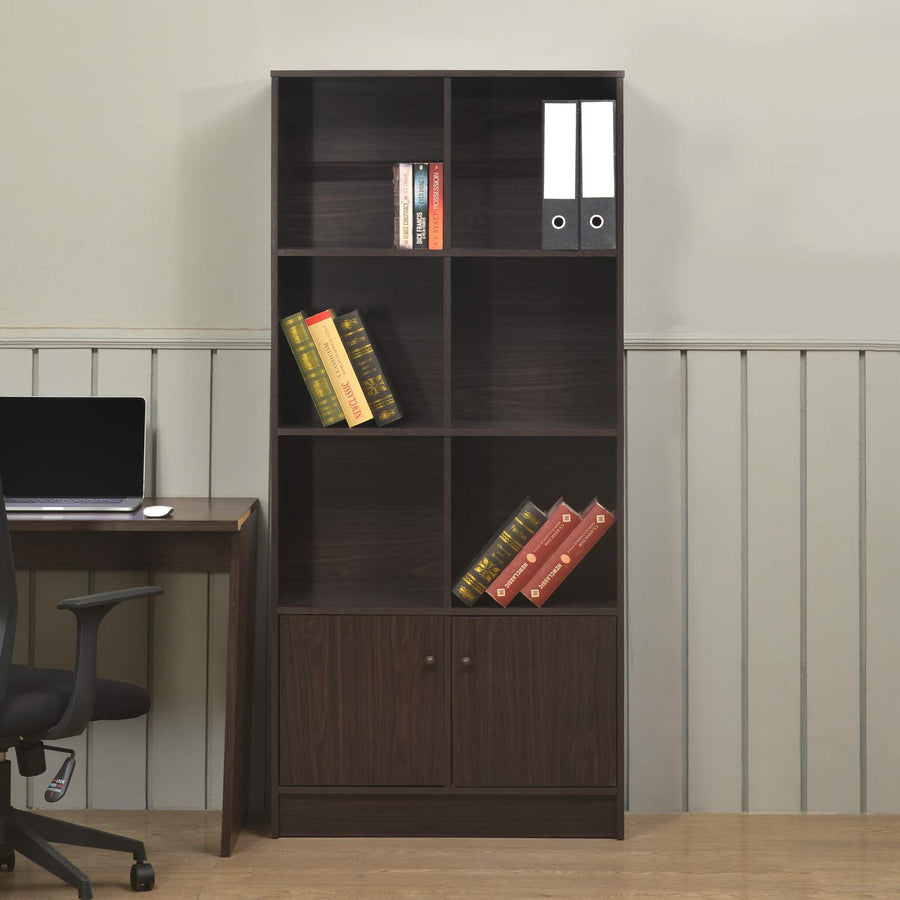 Nilkamal Siro Book Case (Walnut)