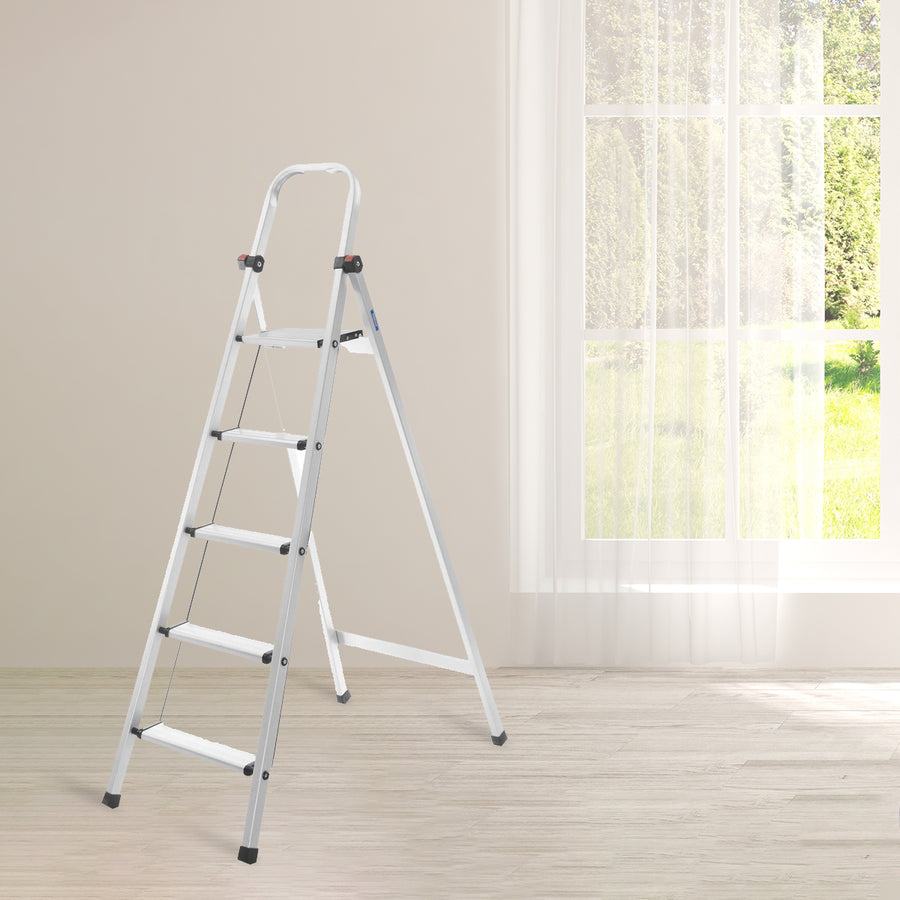 Nilkamal Splendid 5 Steps Ladder (Aluminium)