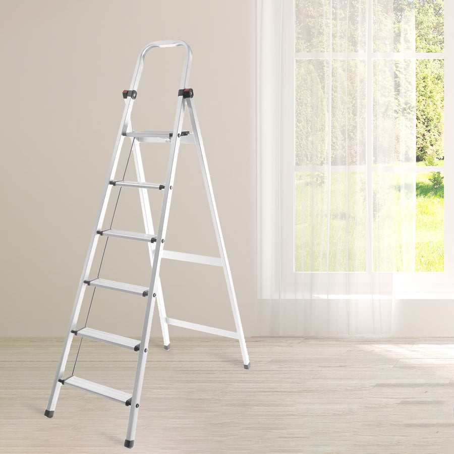Nilkamal Splendid 6 Steps Ladder (Aluminium)