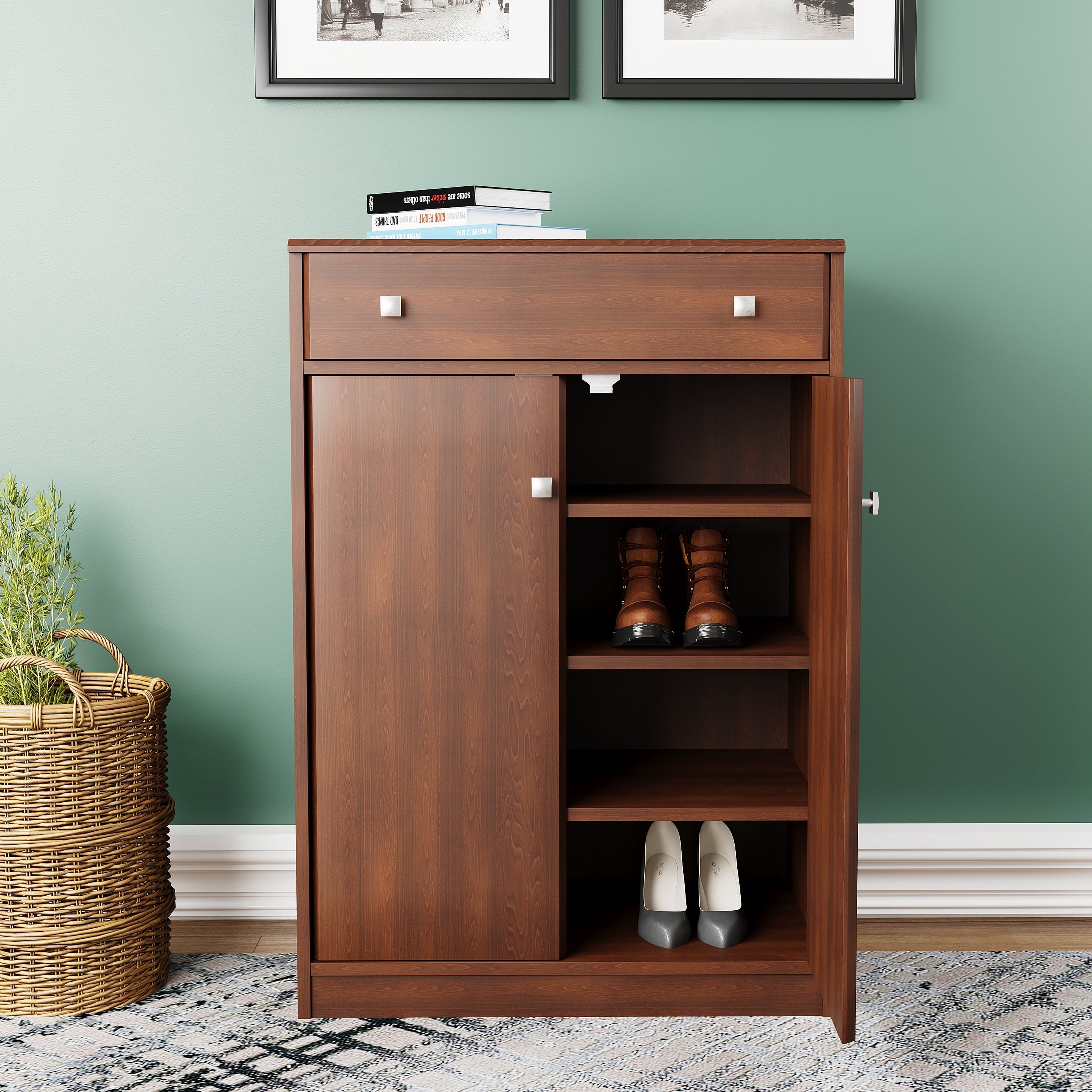 Nilkamal Tuskar Shoe Cabinet - Main Image
