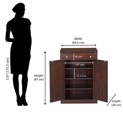 Nilkamal Tuskar Shoe Cabinet