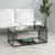 Nilkamal Ivan Marble Top Ceramic Center Table (Black)
