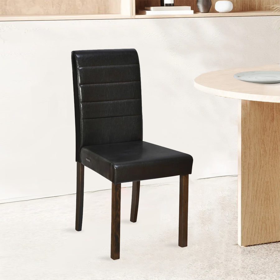 Nilkamal Kairo Solid Wood Dining Chair (Wenge)