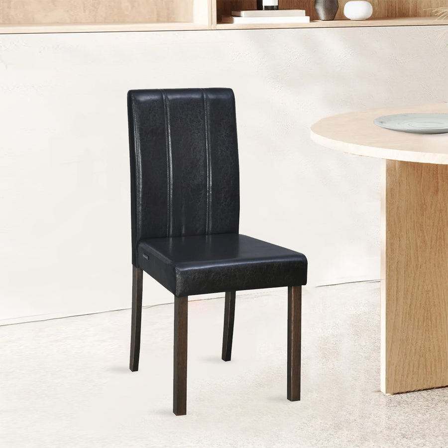 Nilkamal Polo Solid Wood Dining Chair (Wenge)