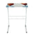 Nilkamal Jensen Glass Computer Table with Frame Metal (White)
