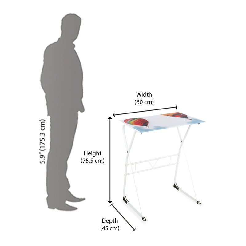 Nilkamal Zenith Computer Table with Free Laptop Stand – HOMEGENIC