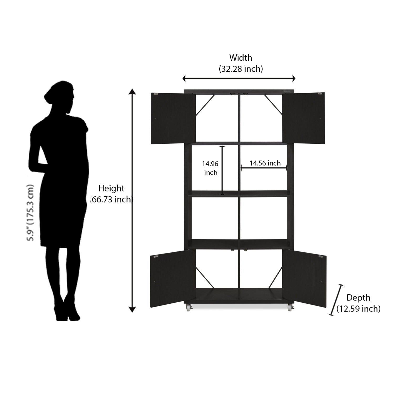 Nilkamal Joss Book Case