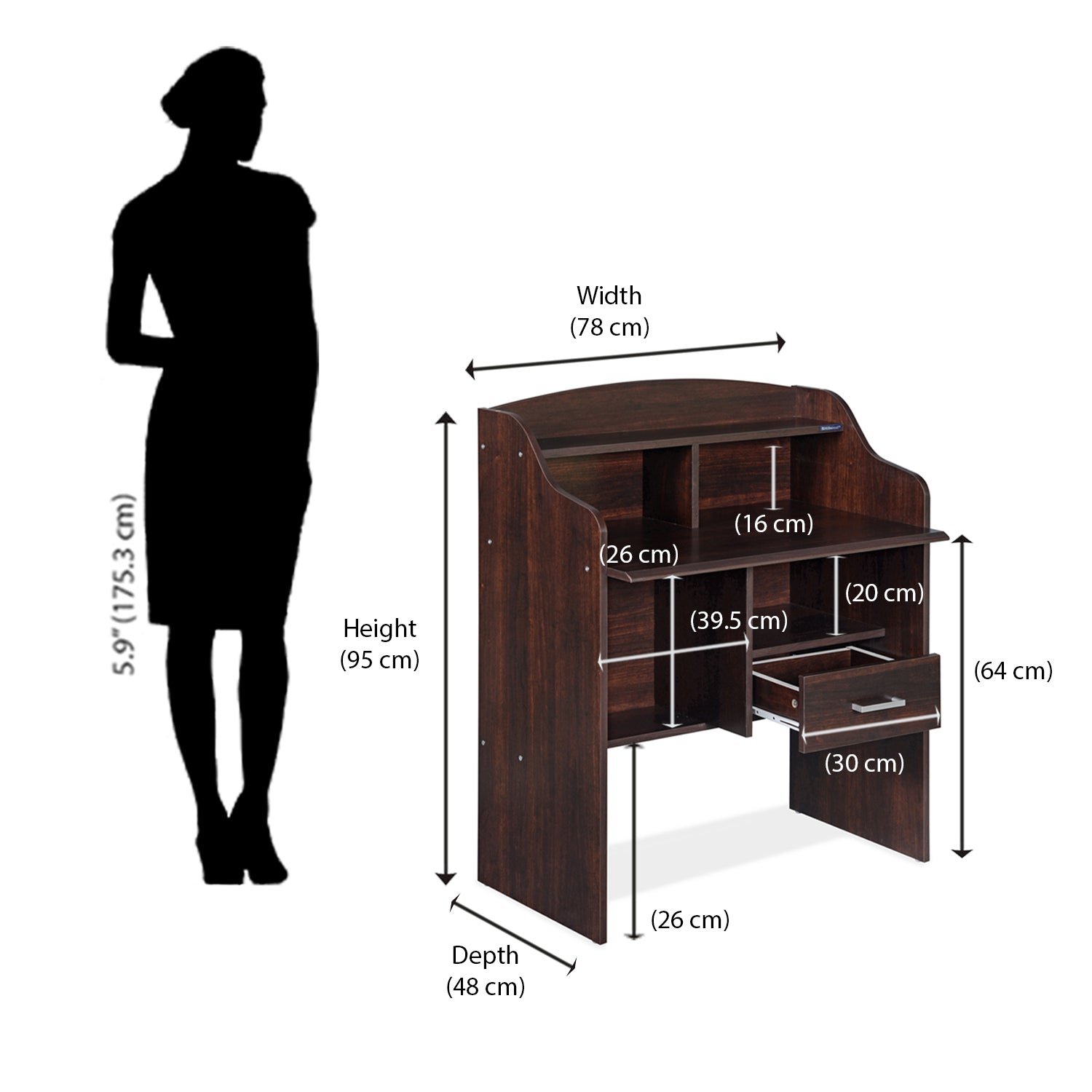 Nilkamal Julian Study Desk