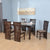 Nilkamal Julieta 6 Seater Dining Set (Mocha)