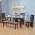 Nilkamal Julieta 6 Seater Dining Set with Bench (Mocha)