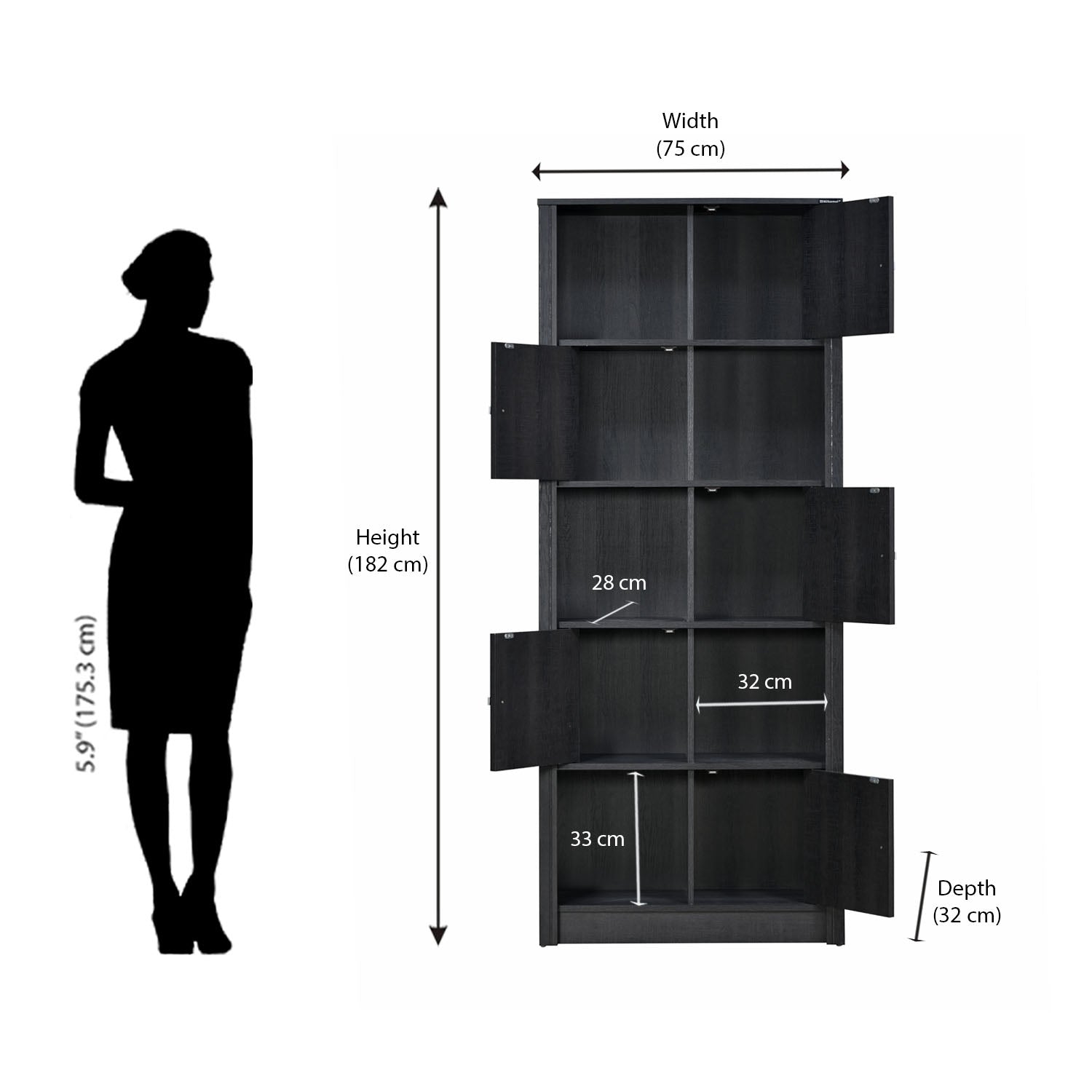 Nilkamal Juno Book Case