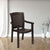 Nilkamal Urbana Plastic Arm Chair (Season Rust Brown)