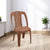 Nilkamal CHR4032 Plastic Armless Chair (Pear Wood)