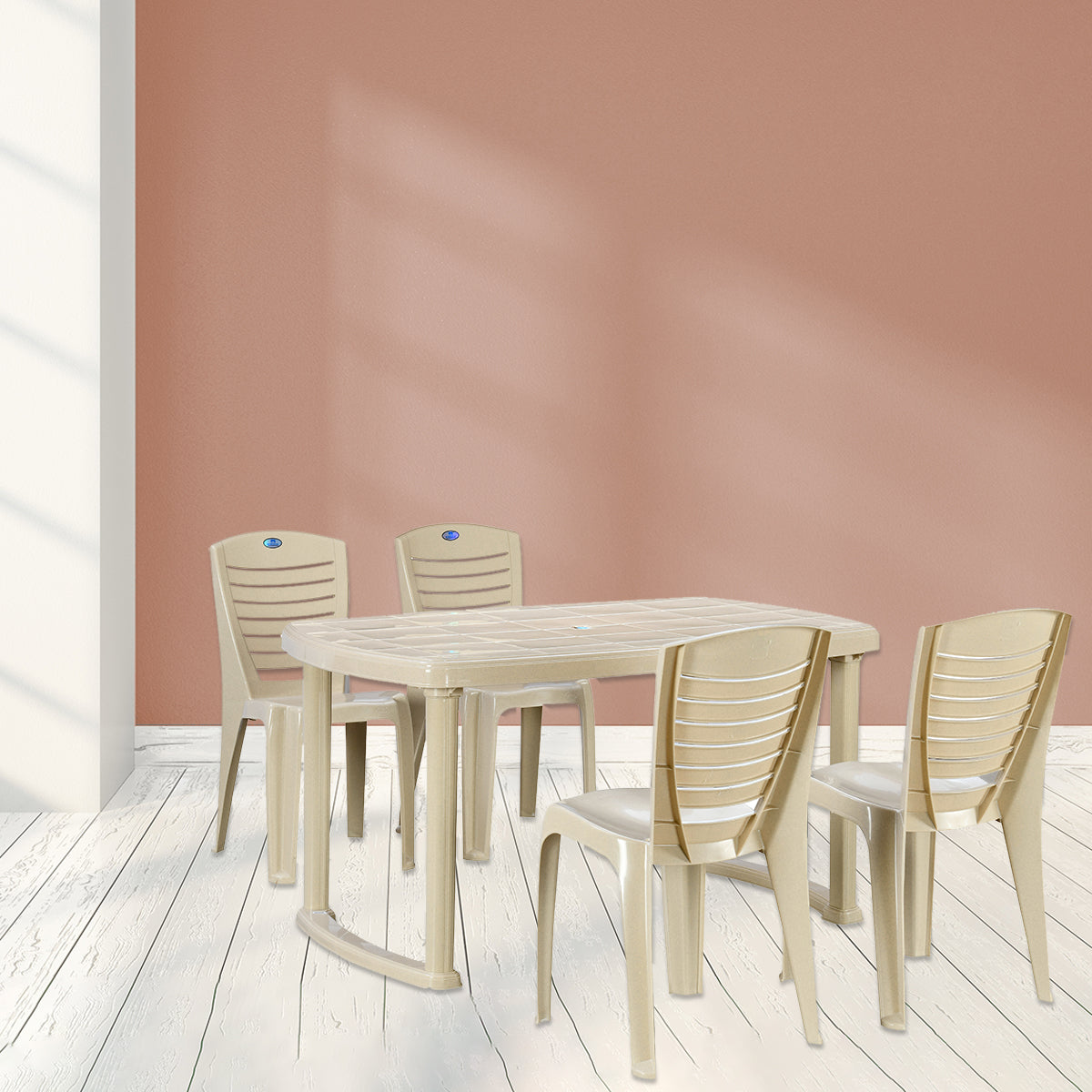 Nilkamal Mega 4 Seater Dining Set