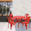 Nilkamal Meridian Kross Leg 4 Seater Dining Set