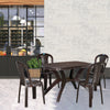 Nilkamal Shahenshah Kross 4 Seater Dining Set