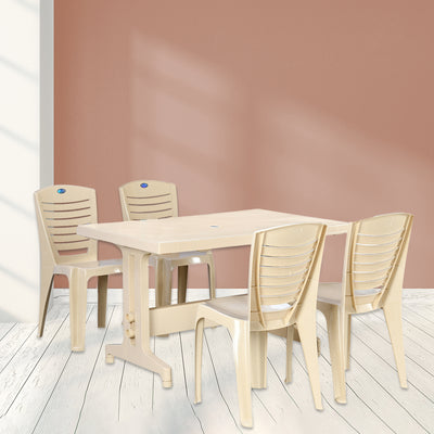 Nilkamal Ultima 4 Seater Dining Set