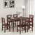Nilkamal Casper 6 Seater Dining Set (Country Light)