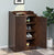 Nilkamal Alpine Shoe Cabinet (Walnut)