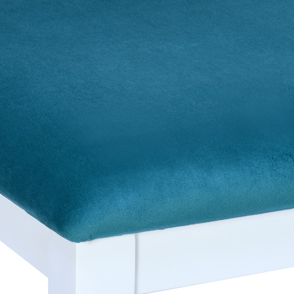 Nilkamal Lawson Multi Use Long Sitting Bench for Living Room | Dining Room (White)