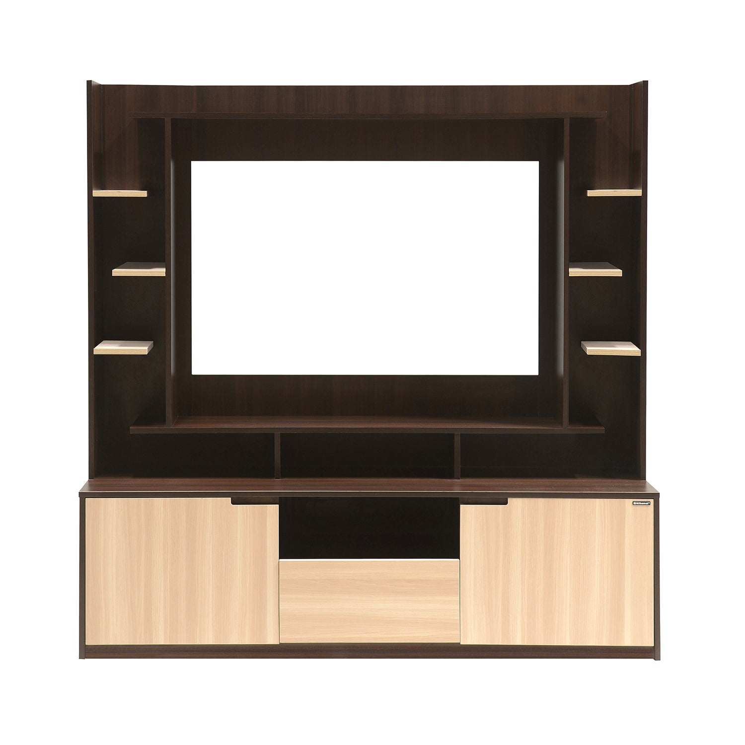 Nilkamal Cyndy Wall Unit (Wenge / Oak)