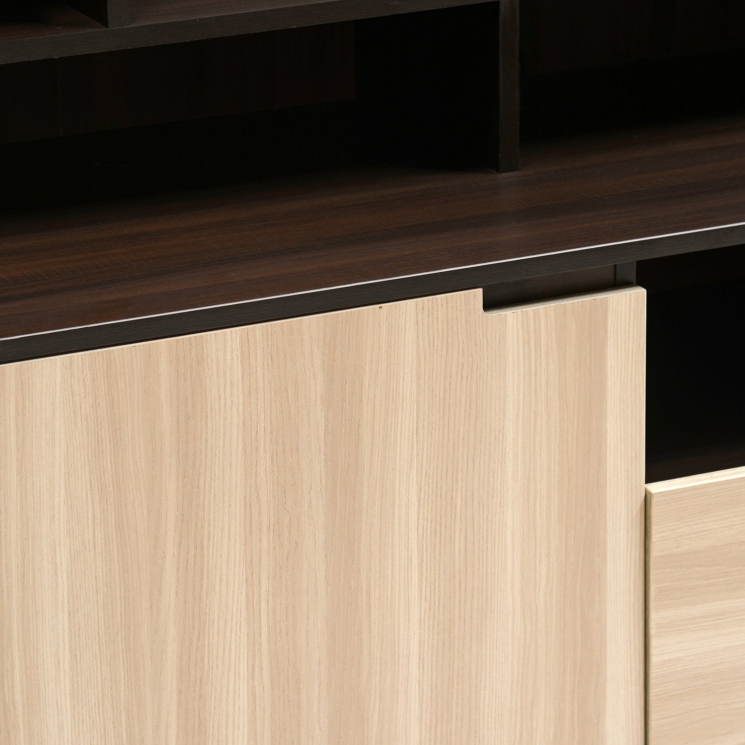 Nilkamal Cyndy Wall Unit (Wenge / Oak)