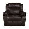Nilkamal Commander 1 Seater PVC Recliner Sofa (Brown)