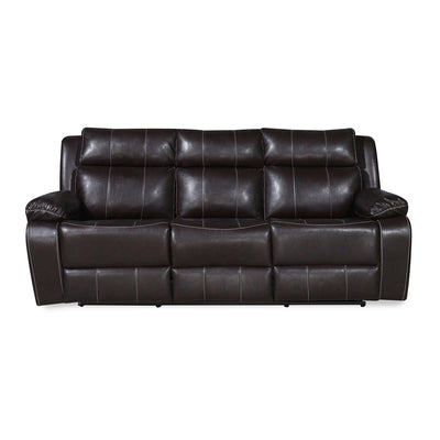 Nilkamal Commander 3 Seater PVC Recliner Sofa (Brown)