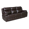 Nilkamal Commander 3 Seater PVC Recliner Sofa (Brown)