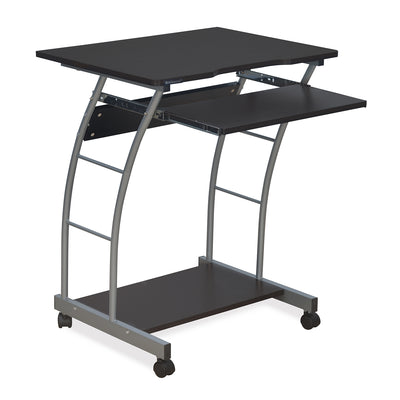 Nilkamal Leo Computer Table (Black / Walnut)