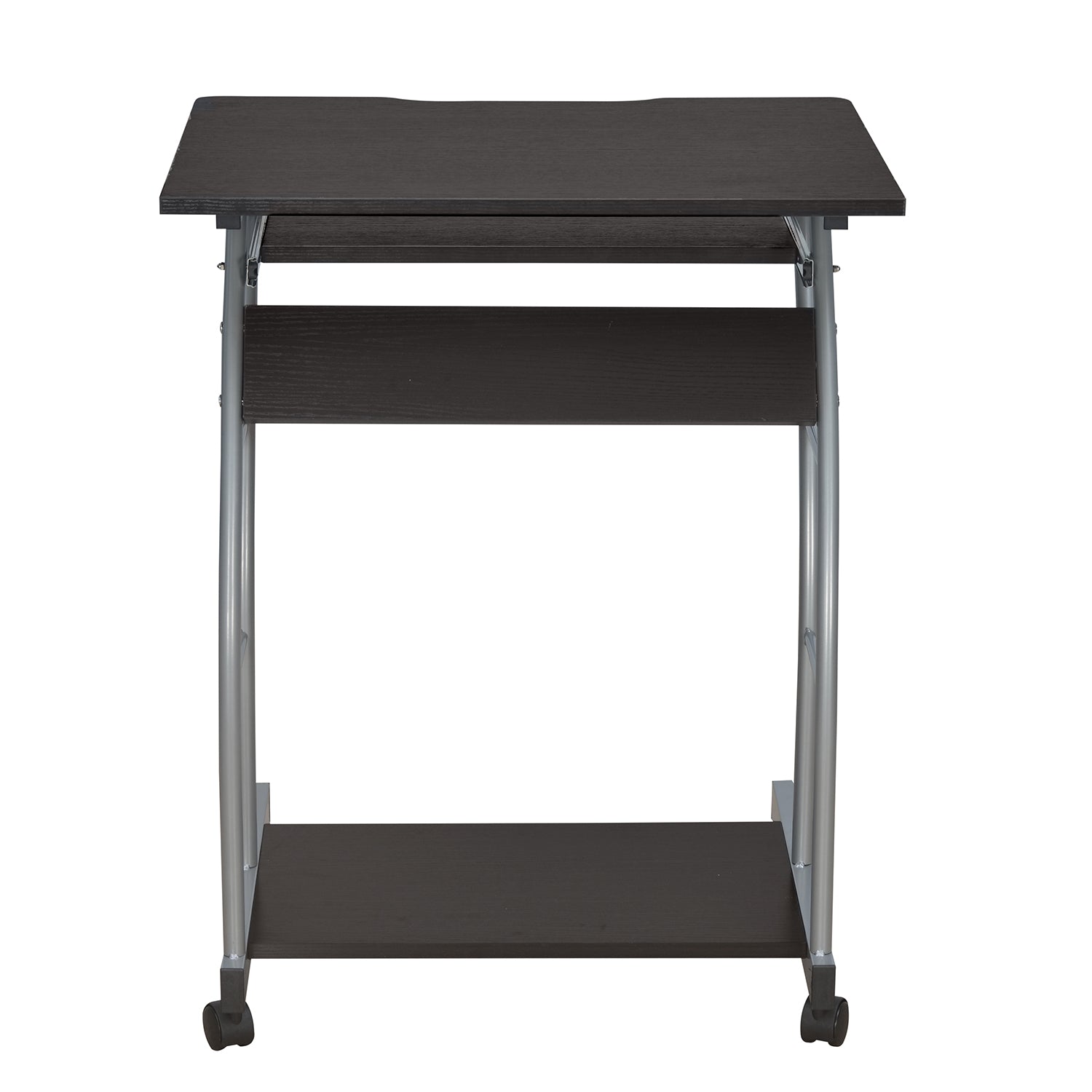 Nilkamal Leo Computer Table (Black / Walnut)