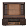 Nilkamal Leron Wall Unit (Walnut) - Front View 2