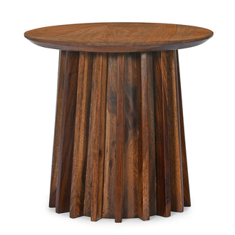 Nilkamal Fancie Wooden Side Table (Dark Brown)
