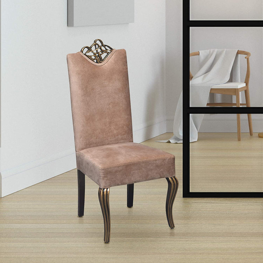 Nilkamal Lesley Dining Chair (Golden)
