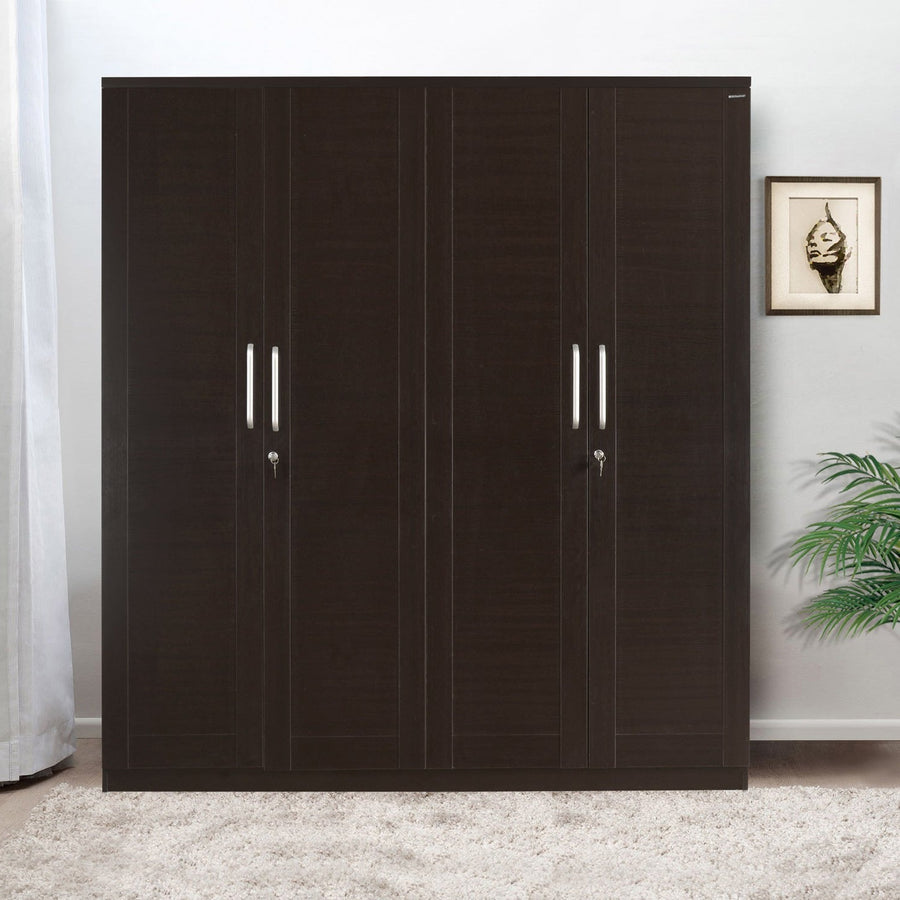 Nilkamal Morocco 4 Door Wardrobe