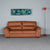 Nilkamal Opulent 3 Seater PVC Sofa (Brown)