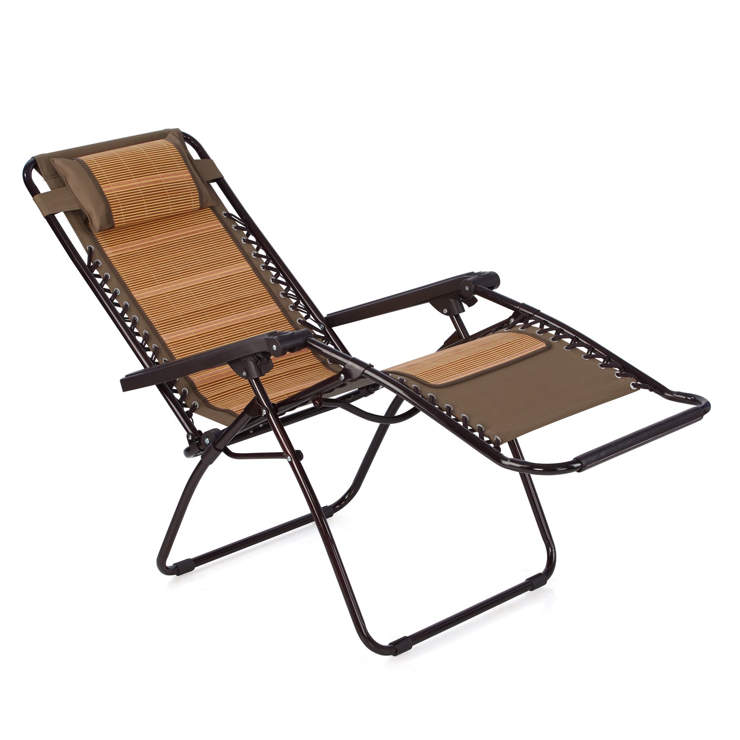 Nilkamal Lounge Easy Chair (Purple / Bamboo)