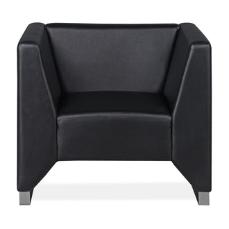 Nilkamal Reed 1 Seater Sofa (Black)