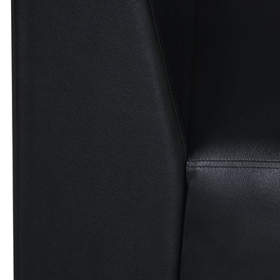 Nilkamal Reed 1 Seater Sofa (Black)