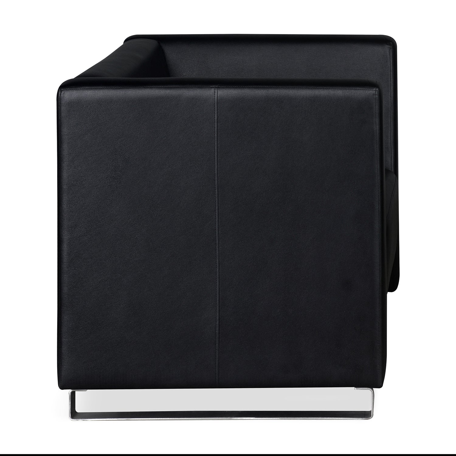 Nilkamal Reed 1 Seater Sofa (Black)