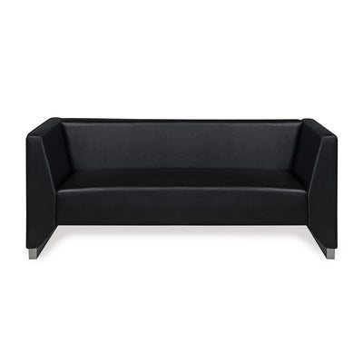 Nilkamal Reed 3 Seater Sofa (Black)