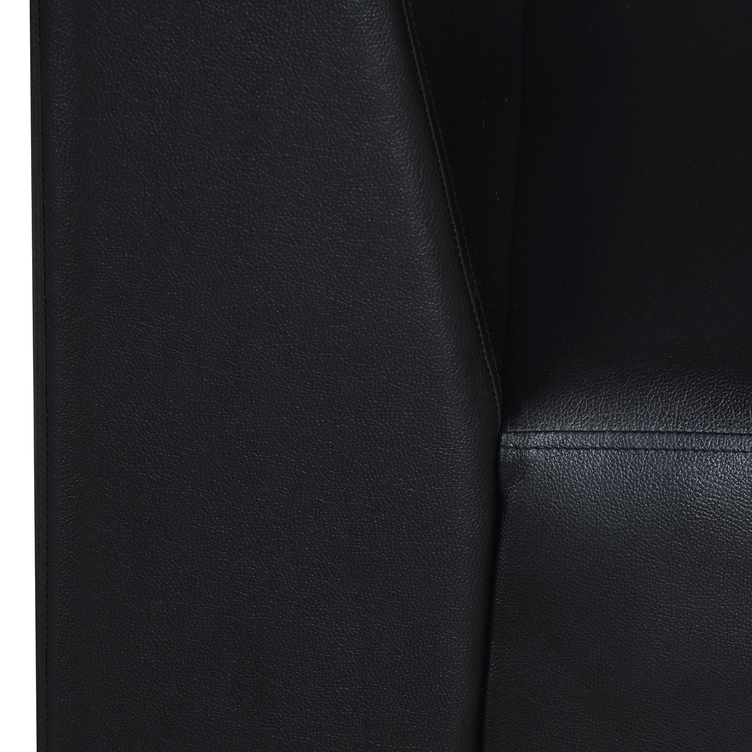 Nilkamal Reed 3 Seater Sofa (Black)