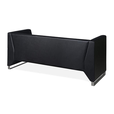 Nilkamal Reed 3 Seater Sofa (Black)