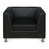 Nilkamal Russo 1 Seater Sofa (Cola Black)