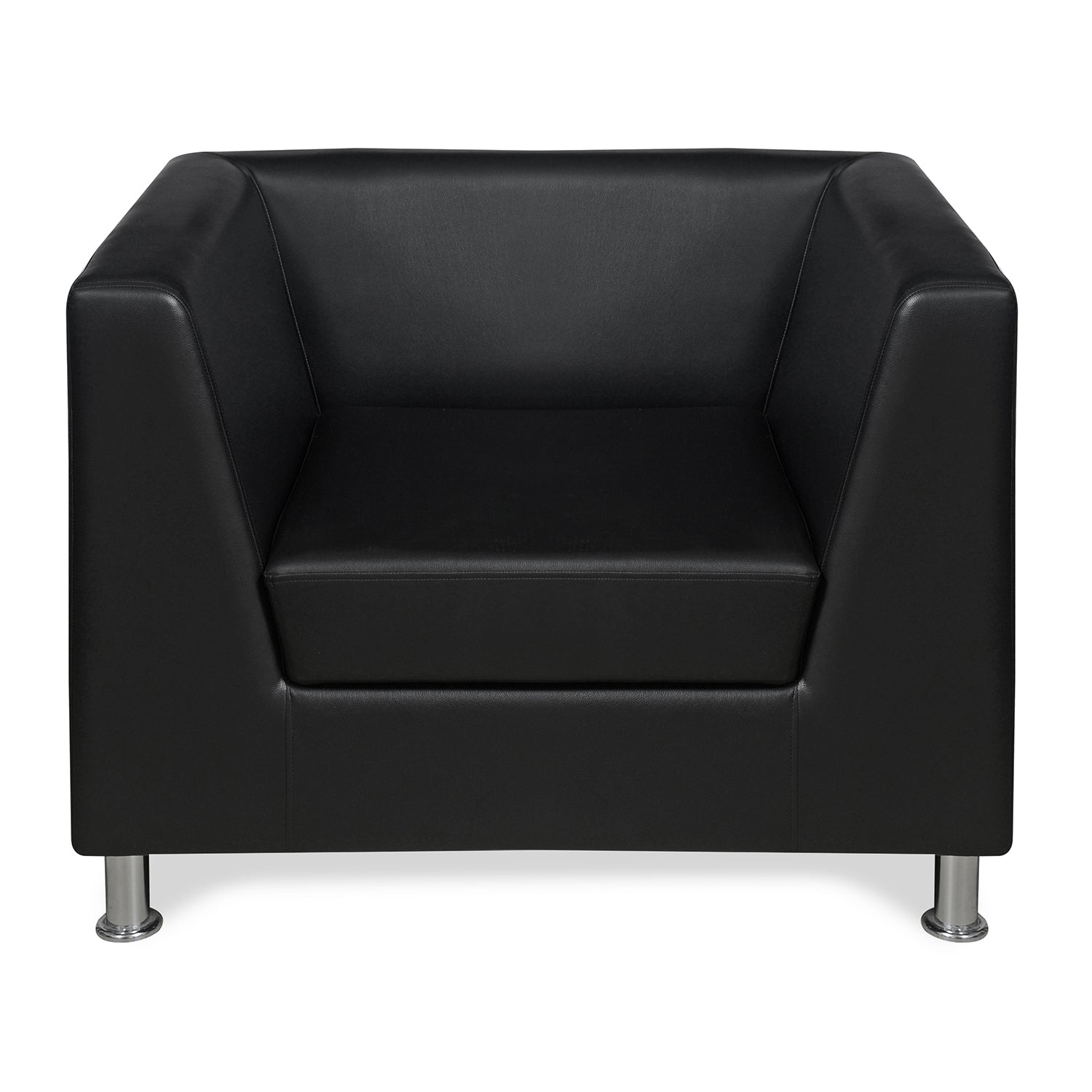 Nilkamal Russo 1 Seater Sofa (Cola Black)